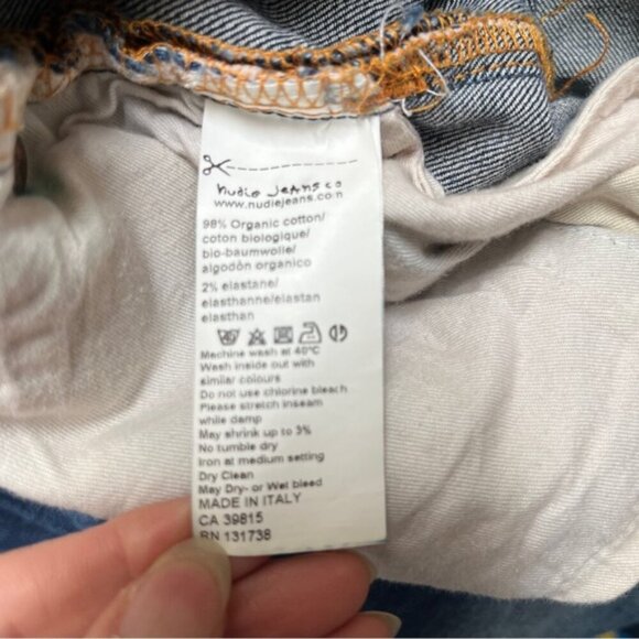 Nudie Jeans Grim Tim Denim Sz 32 - Picture 10 of 16